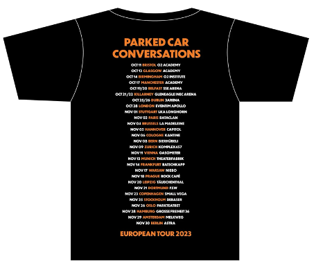 Picture This Parked Car Conversations Tour 23 Tee - Large