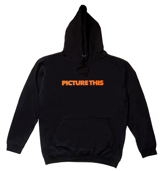 Picture This Black/Orange Hoody