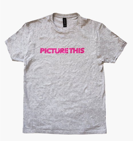 PT GreyPink Tee Large