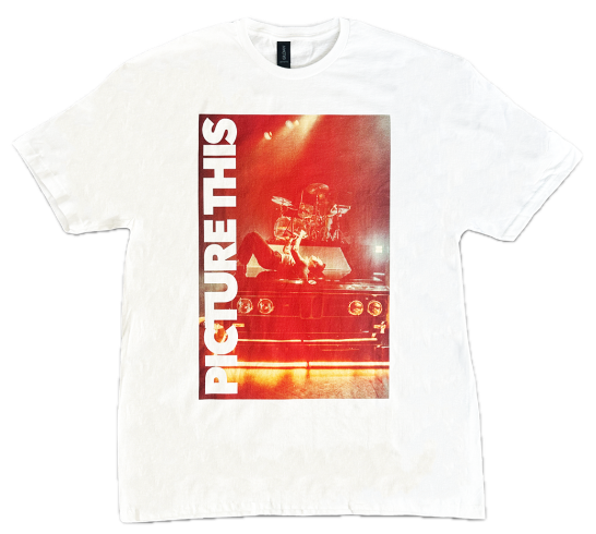 PT  White Live T-shirt Large